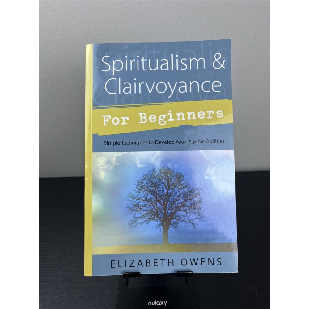 Spiritualism & Clairvoyance for Beginners Elizabeth‎ Owens Psychic Guide Book